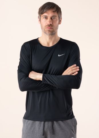 Pikkade varrukatega Рубашка для бега Miler Nike
