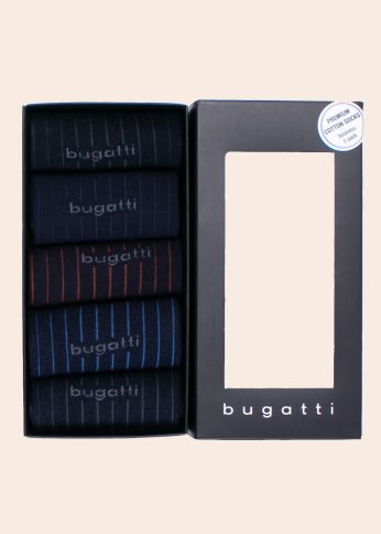 Носки в подарочной упаковке 5 пар Bugatti