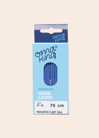 Синие шнурки Oma King 75 см