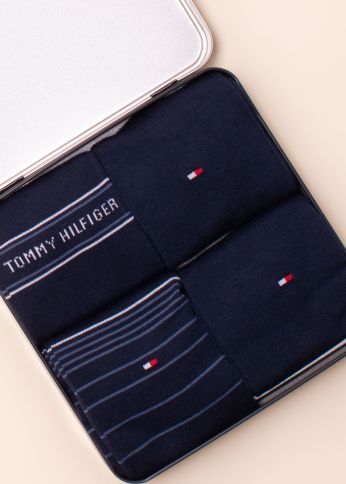 Носки в подарочной упаковке 4 пар Tommy Hilfiger